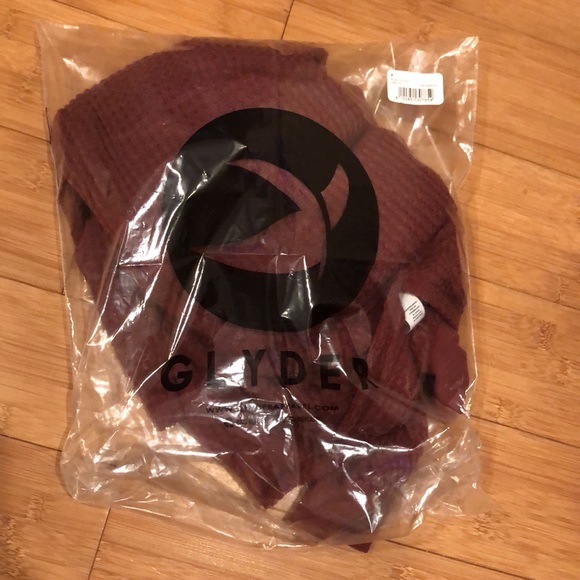 NWT Glyder Rush Hoodie, Merlot - Picture 4 of 4